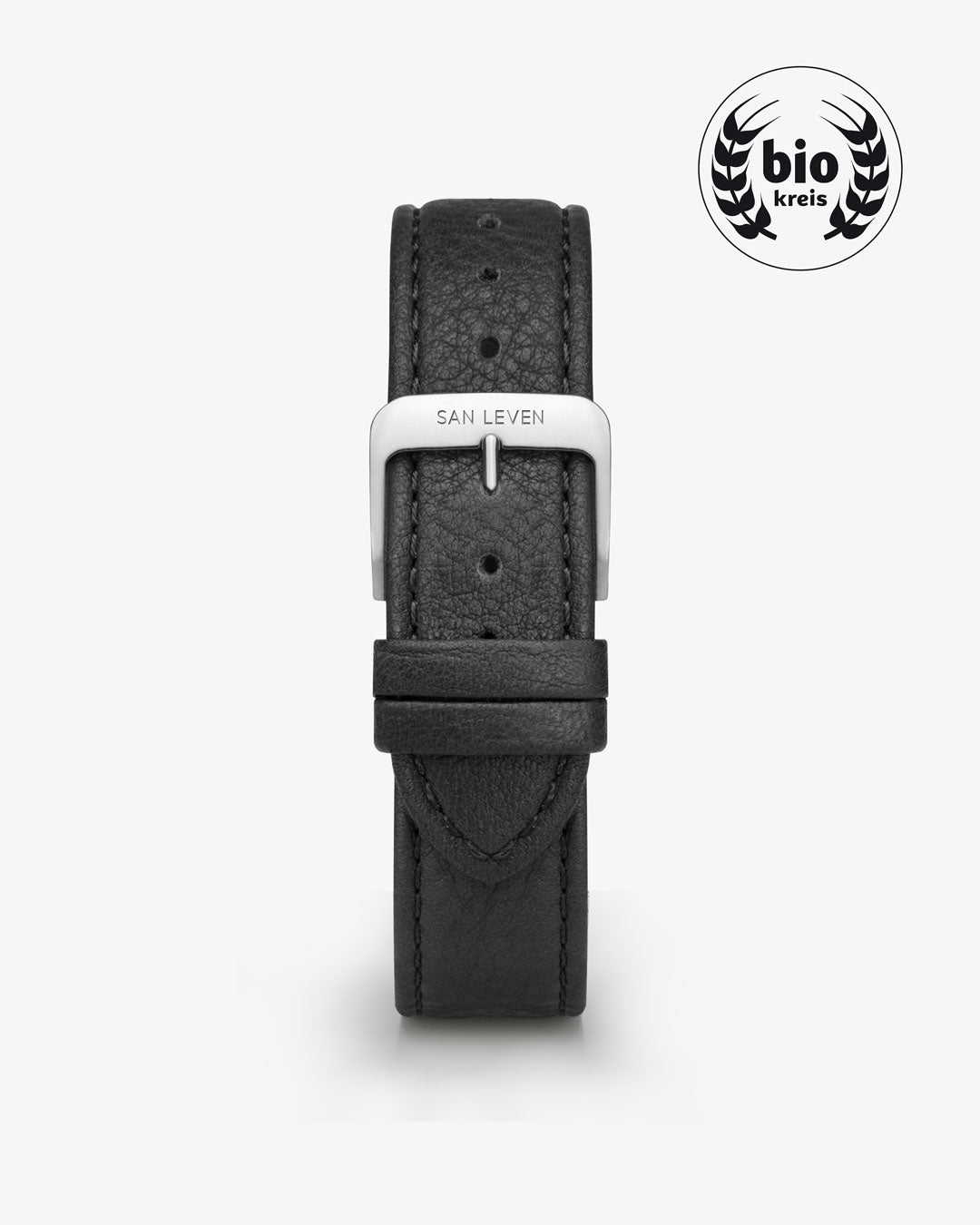 Bioleder-Armband Black