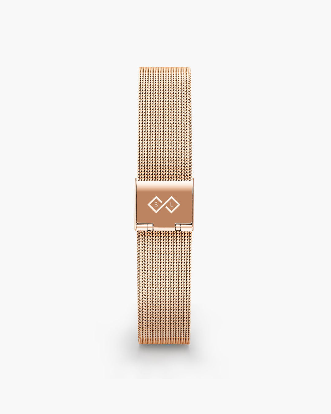 SPARK Mesh Edelstahl 36 mm Rose Gold White