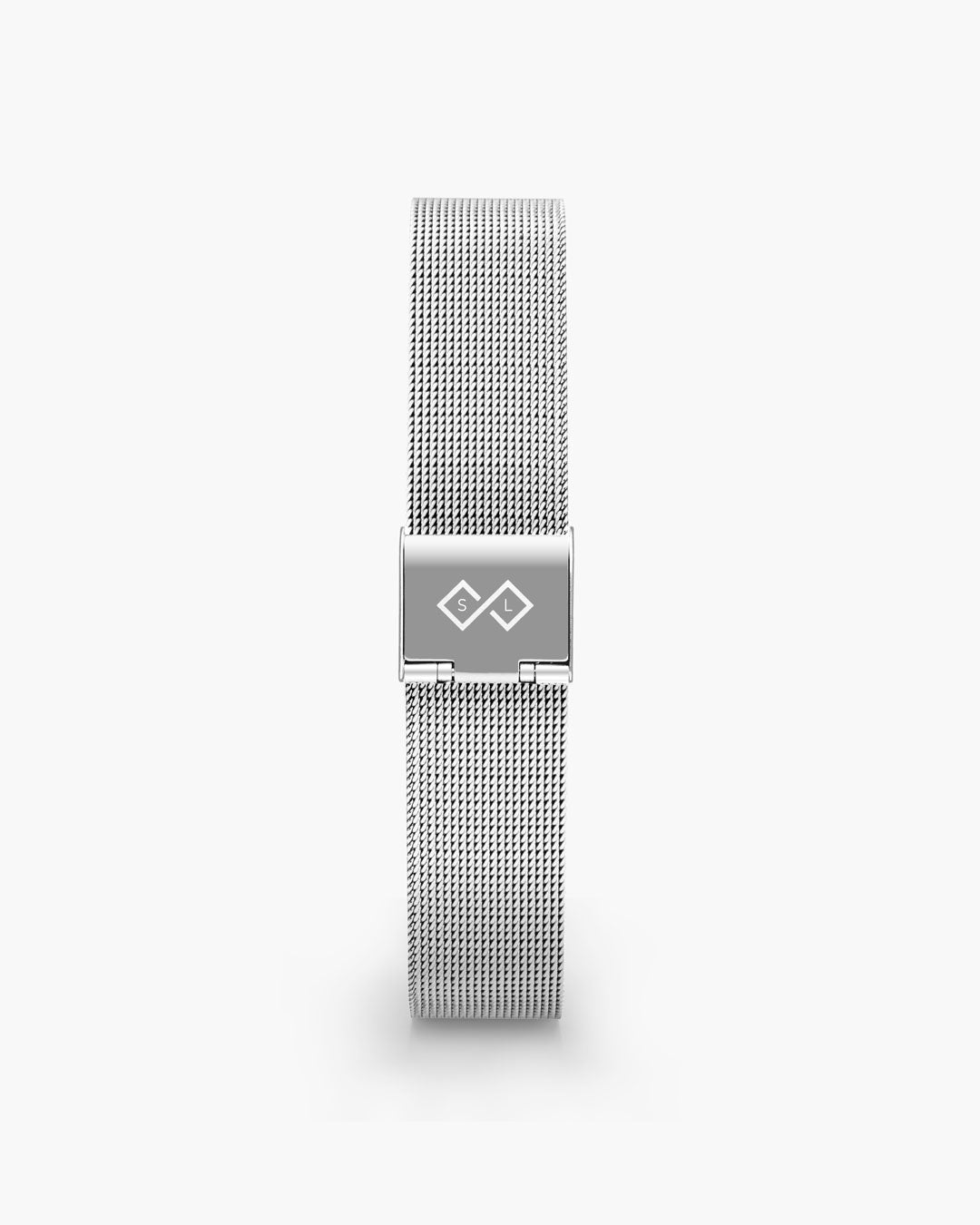 SPARK Mesh Edelstahl 36 mm Silver White