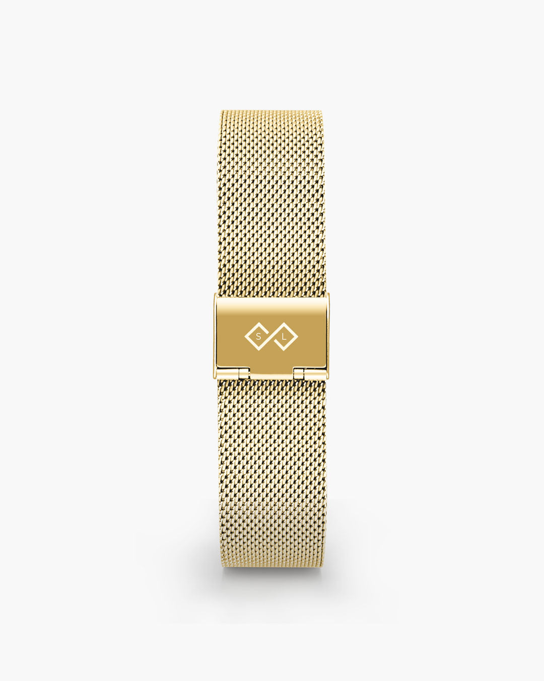 Mesh Edelstahlband Gold