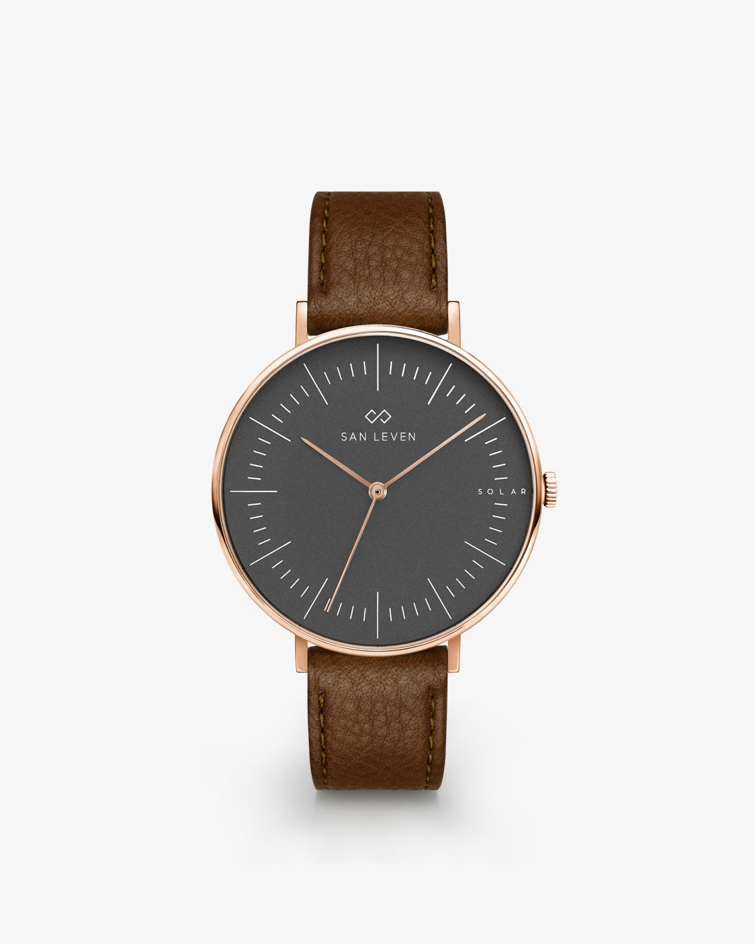 SPARK Bioleder Coconut 36 mm Rose Gold Shadow