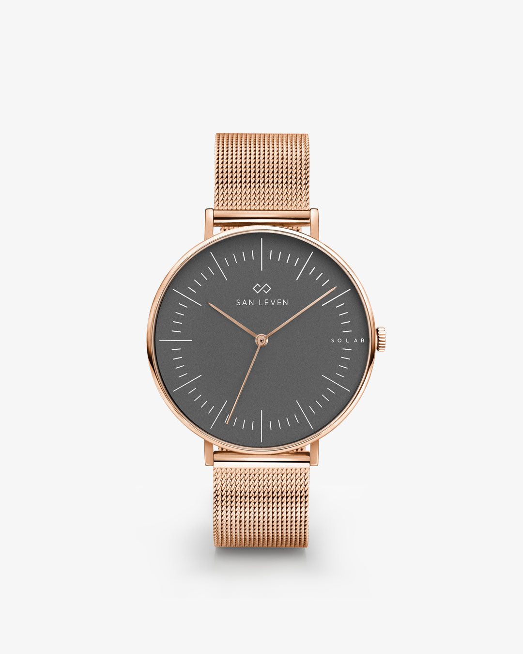 SPARK Mesh Edelstahl 36 mm Rose Gold Shadow