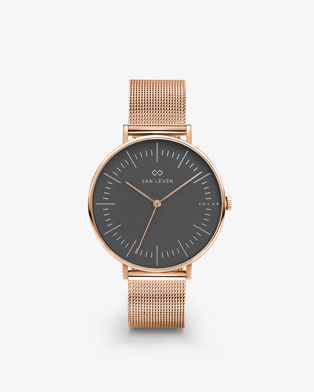 SPARK Mesh Edelstahl 36 mm Rose Gold Shadow