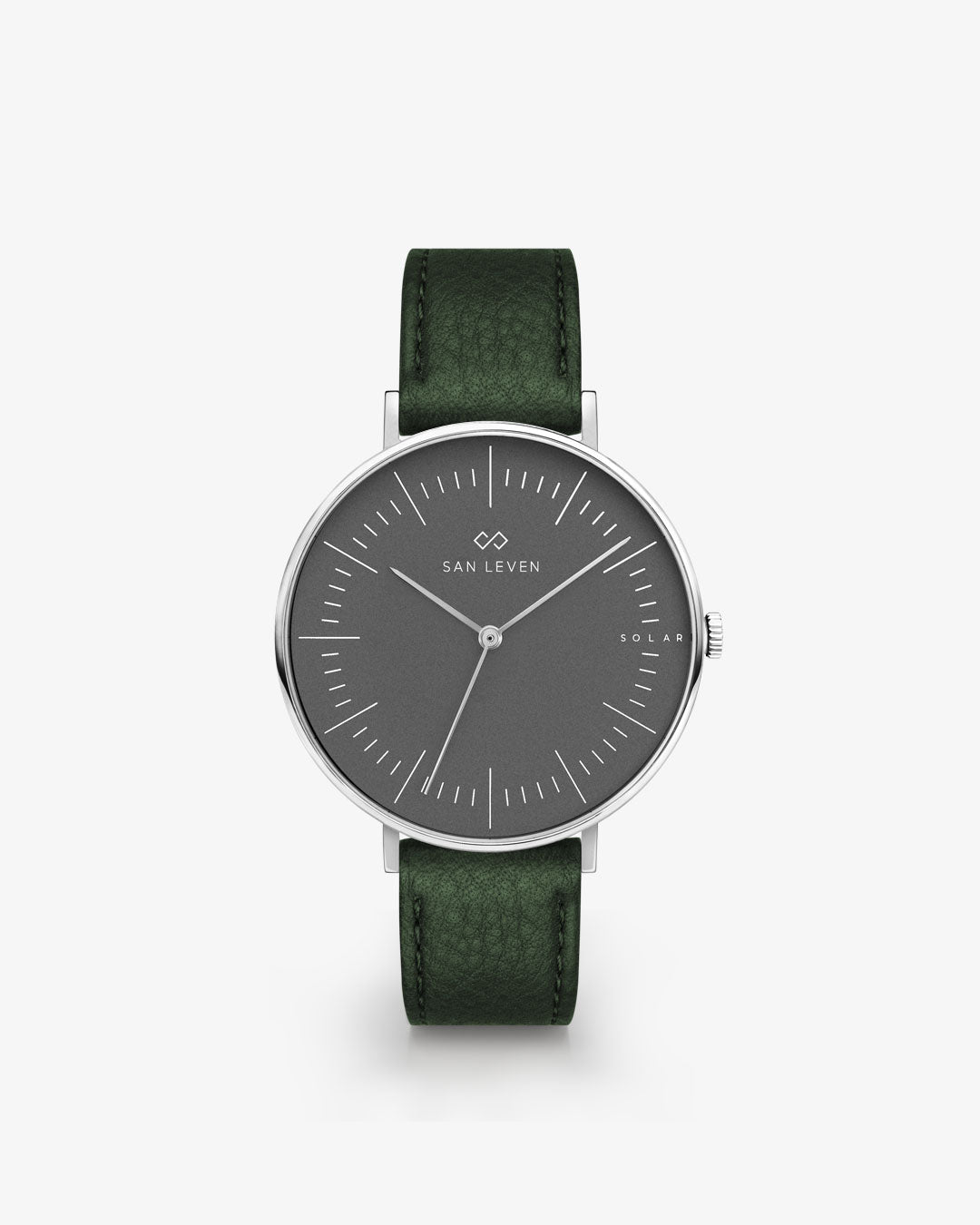 SPARK Bioleder Pine 36 mm Silver Shadow