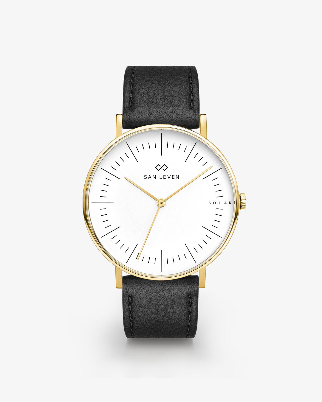 SPARK Bioleder Black 40 mm Gold White