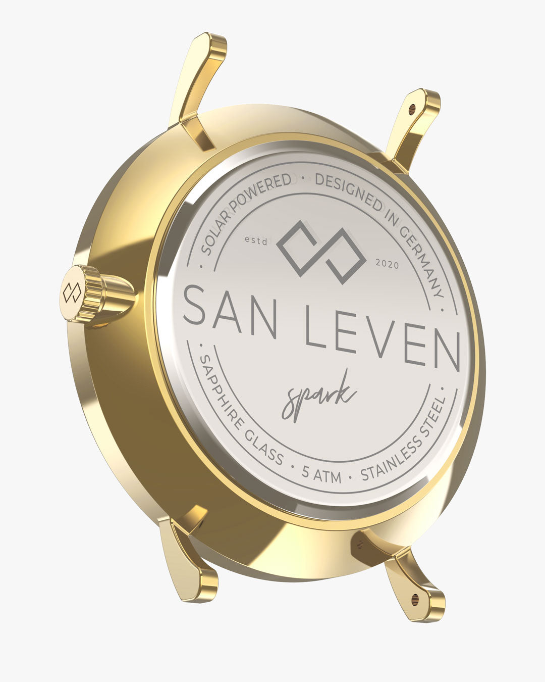 SPARK Mesh Edelstahl 40 mm Gold Shadow