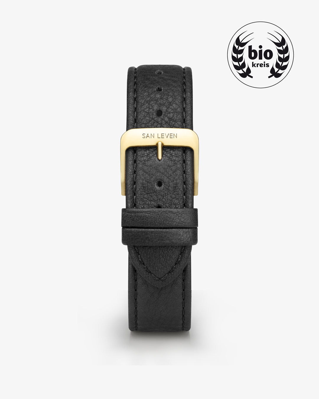 Bioleder-Armband Black