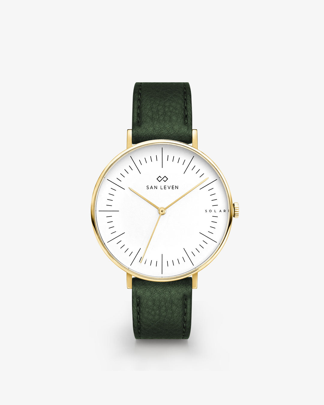 SPARK Bioleder Pine 36 mm Gold White