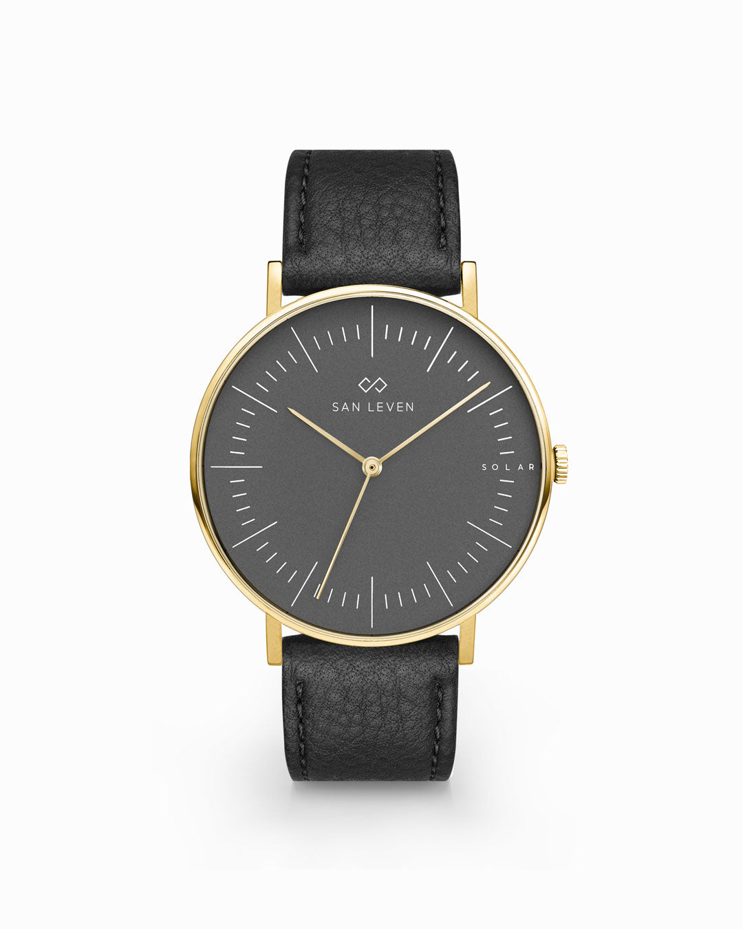 SPARK Bioleder Black 40 mm Gold Shadow